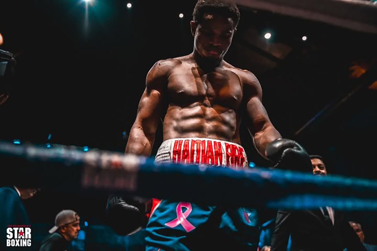 Wendy Toussaint hopes to get back into the win column on Saturday. Photo: Star Boxing