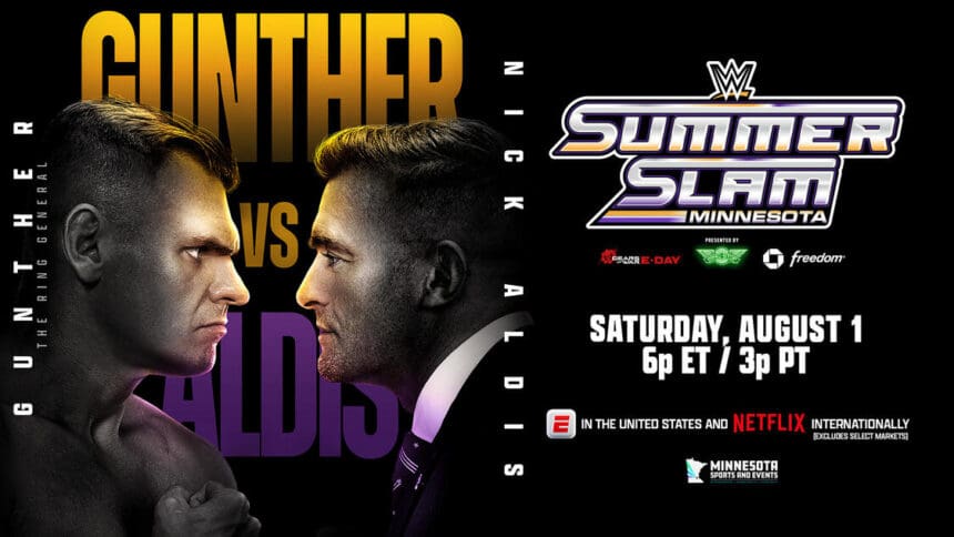 Nick Aldis vs Gunther