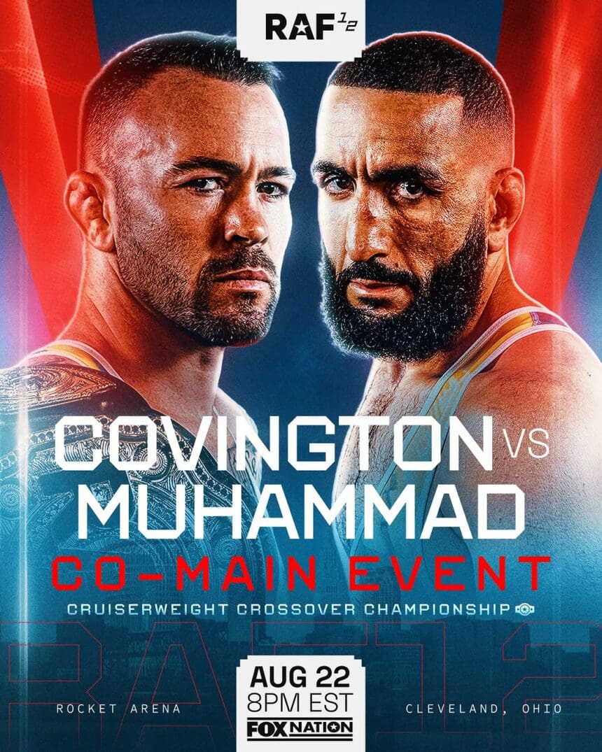 Belal Muhammad vs. Colby Covington at RAF 12