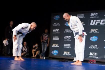 Georges St-Pierre and Royce Gracie