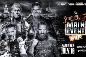 CM Punk and Cody Rhodes vs Gunther and Sami Zayn