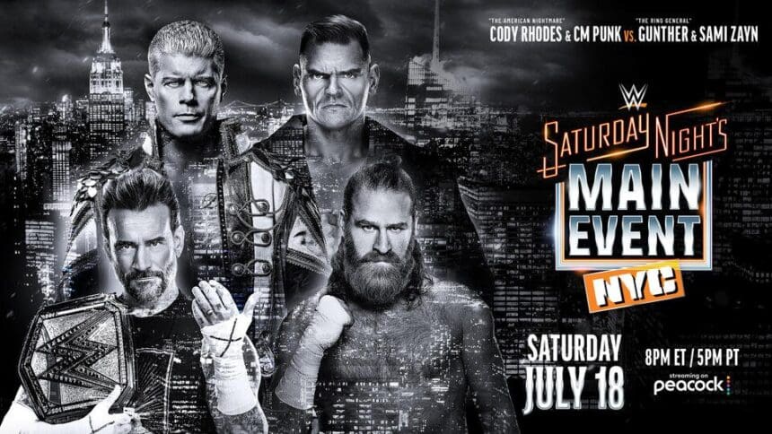 CM Punk and Cody Rhodes vs Gunther and Sami Zayn
