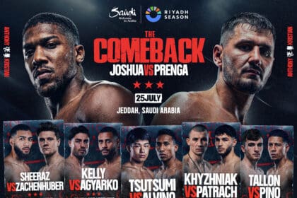 Two world championship bouts have been added to the Joshua vs Prenga undercard. Enough for you to buy the PPV? Photo: Riyadh Season