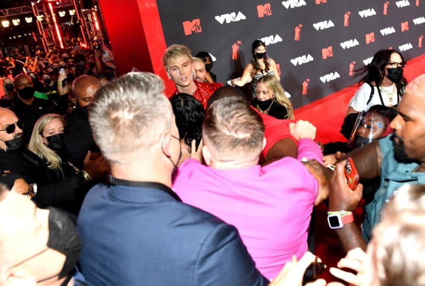 Machine Gun Kelly and Conor McGregor