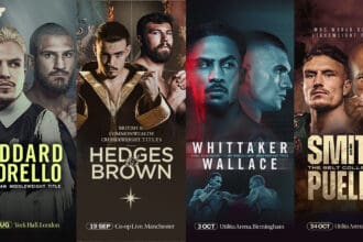 Matchroom Boxing announced five UK fight cards for the early fall season.