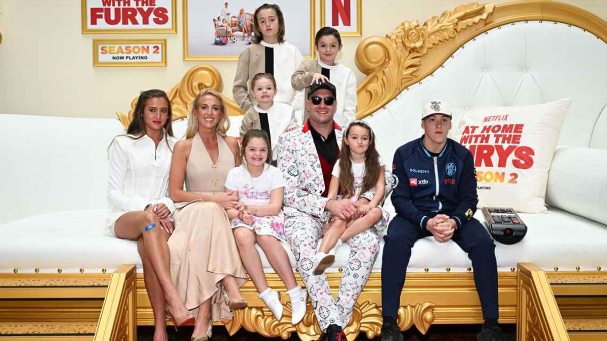 Tyson Fury's fight in Thailand is part of the production for Season 2 of "At Home With the Furys" on Netflix. Photo: Netflix