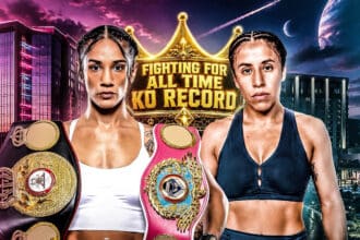 Amanda Serrano will attempt to break the all-time women's knockout record on August 21 - on TikTok LIVE. Photo: MVP
