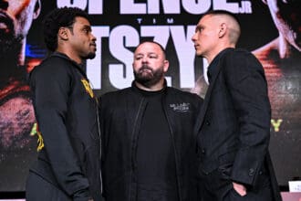 What versions of Errol Spence Jr. and Tim Tszyu will fans see on Saturday in Sydney, Australia? Photo: No Limit Boxing