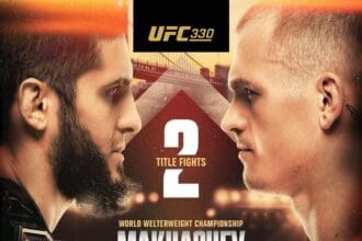 UFC 330 Official Poster