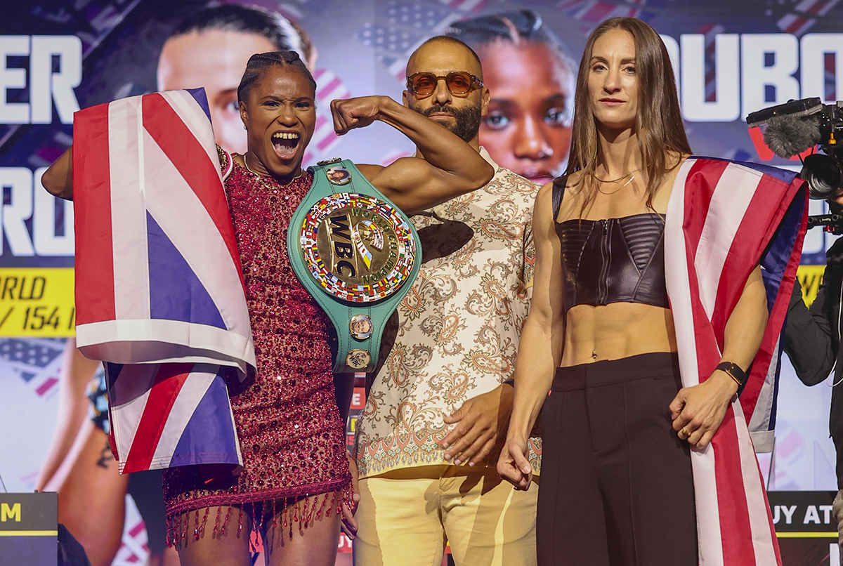 Caroline Dubois wants to collect more belts. But first, Amelia Moore. Photo: Most Valuable Promotions