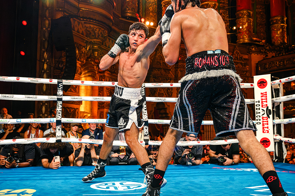Julius Ballo, signed with Top Rank, says he is putting the 126 pound division on notice. Photo: Andrew Potter, Salita Promotions