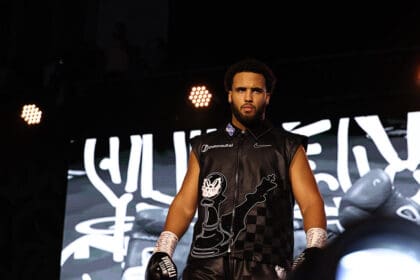 Moses Itauma before his fall from grace. What does the future hold for him? Photo: Queensberry Promotions