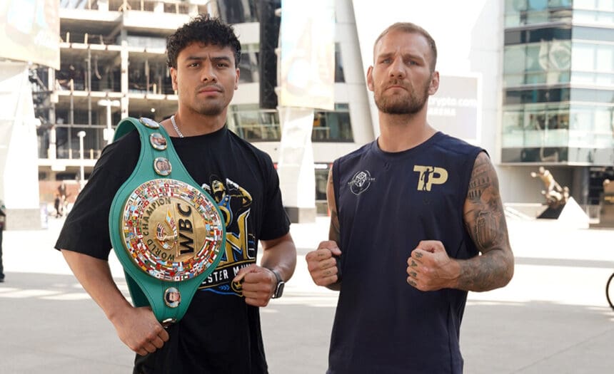 Lester Martinez is sure to have his devoted Guatemalan fans supporting him at the Galen Center Saturday as he faces Luka Plantic. Photo: ProBox TV