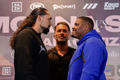 Teremoana Teremoana and DeAndre Savage face off Monday in Queensland, Australia. Photo: Matchroom Boxing heavyweights