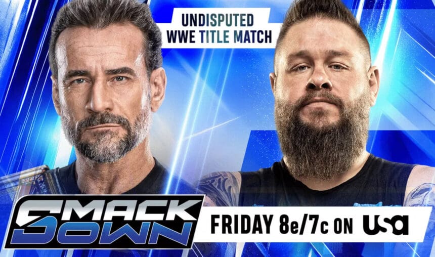 CM Punk vs Kevin Owens poster SmackDown