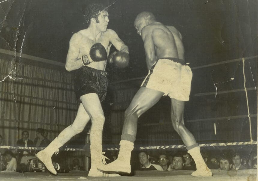 Bobby Cassidy Sr. wins a decision over Bob Warthen in 1970 at the Audubon Ballroom. Photo: Courtesy Bobby Cassidy Jr. Review