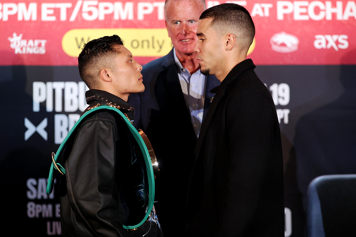 Nestor Bravo will have a significant height and reach advantage over Isaac Cruz. Photo: Ryan Hafey, Premier Boxing Champions