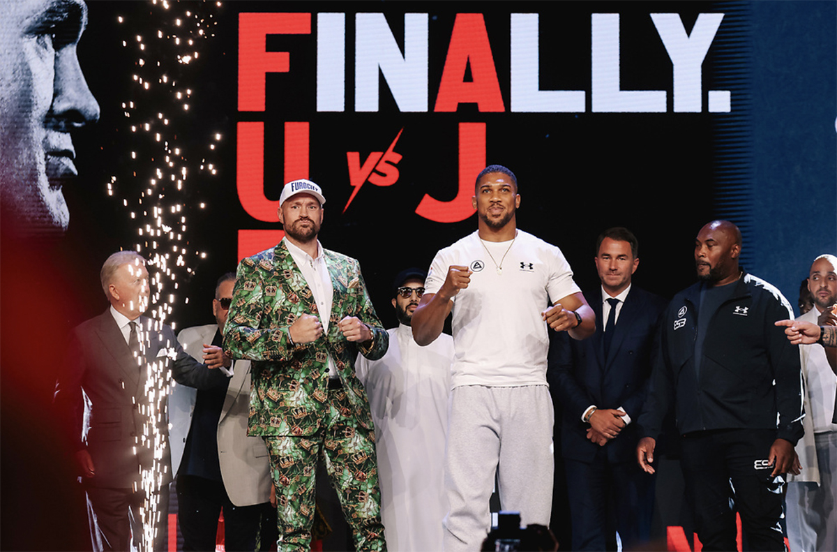 All is right with British boxing - for now. Photo: Zacharias Delgado, Matchroom Boxing