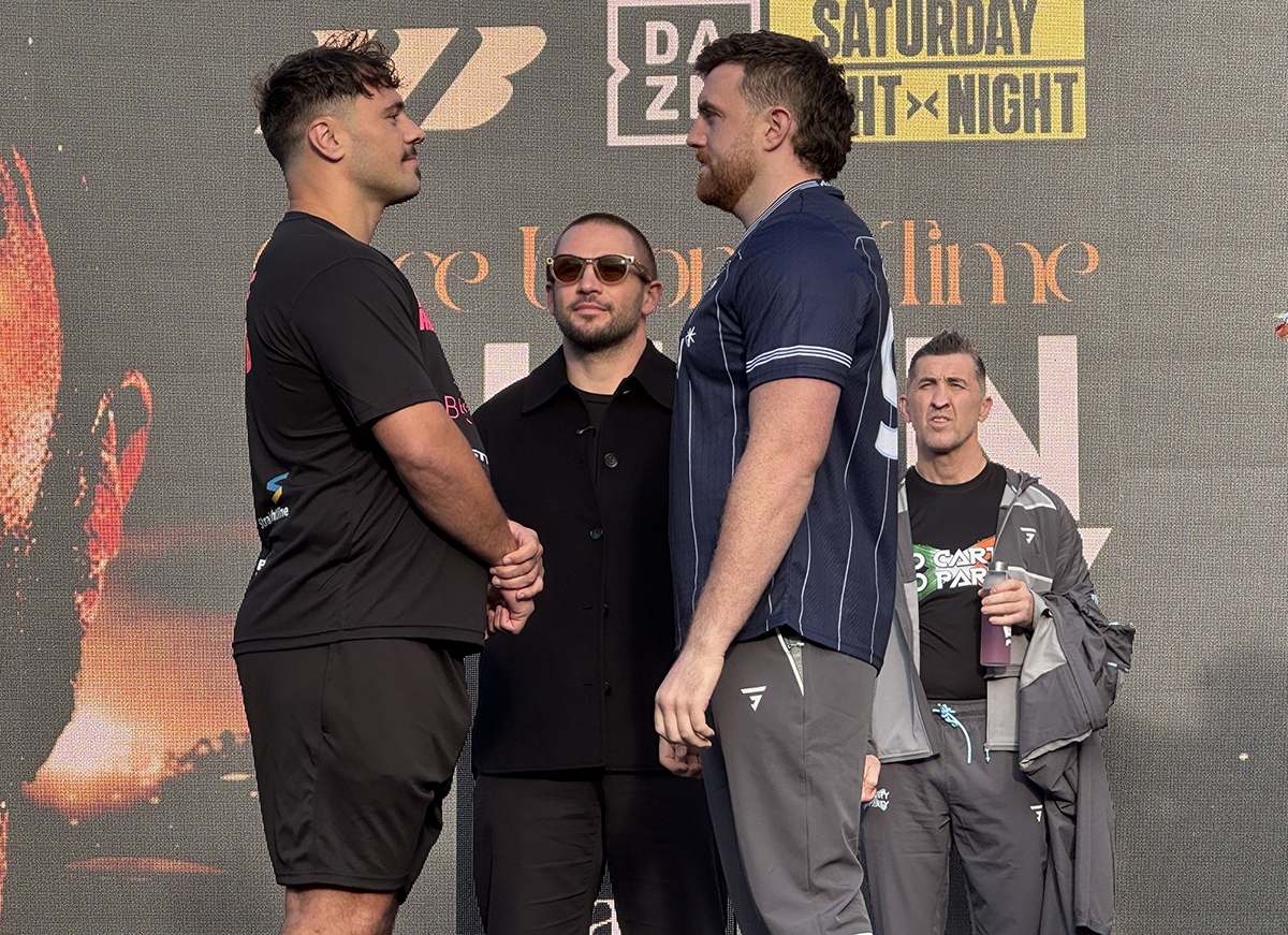 Dave Allen and Dublin's Thomas Carty should add entertainment value to Saturday's fight card. Photo: Gayle Lynn Falkenthal
