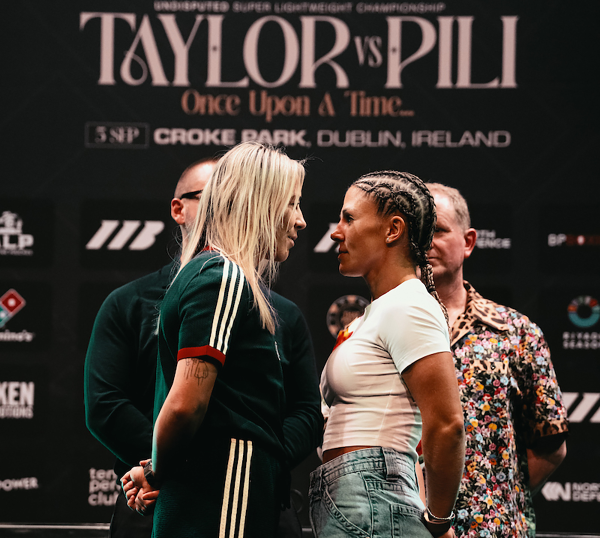 Popular Molly McCann takes on Sylwia Doligala in the single women's undercard fight. Photo: Matchroom Boxing Croke Park