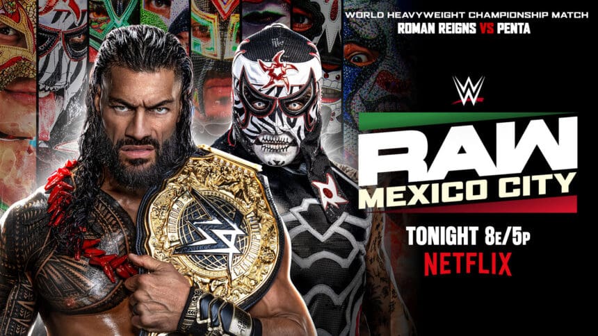 penta roman reigns raw poster