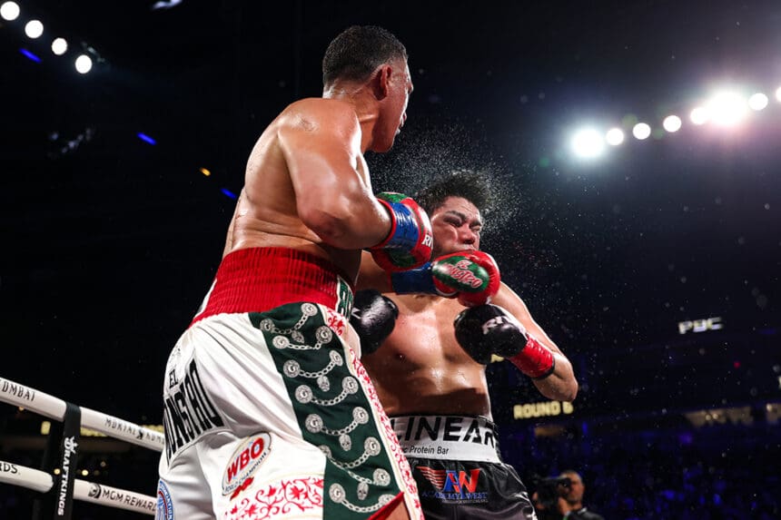 David Benavidez will press his case for Fighter of the Year 2026 on Dec. 5 in Glendale, Arizona. Photo: Premier Boxing Champions