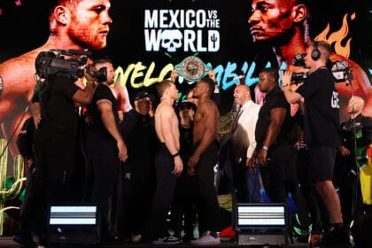Who is NY Fights prognosticator Matthew Pomara picking on Saturday: Canelo Alvarez or Christian Mbilli? Photo: Mark Robinson, Canelo Promotions