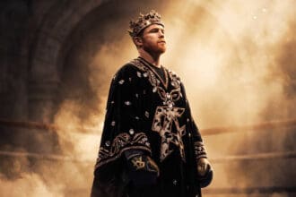 Canelo Álvarez vows he will fight to get his WBC World Super Middleweight belt back on Oct. 31 in Saudi Arabia, safety be damned. Photo: DAZN Boxing Robert Garcia