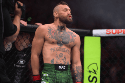 CREDIT: IMAGO / ZUMA Press Wire Media ID: 1079707620 Media Size: 8,256x5,504 Pixels Recording Date: 07/11/2026 Description: July 11, 2026, Las Vegas, Nevada, USA: CONOR MCGREGOR poses before the fight start during UFC 329 at the T-Mobile Arena in Las Vegas. Las Vegas USA - ZUMAo117 20260711_zsp_o117_082 Copyright: xMikaelxOnax