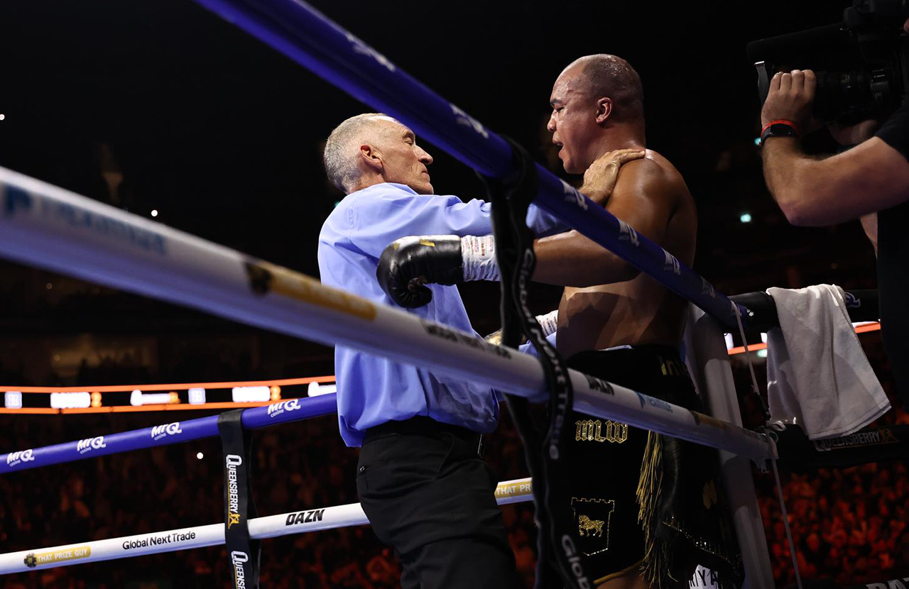 Was it too soon for Fabio Wardley to take the rematch? Hindsight is 20-20. Photo: Queensberry Promotions