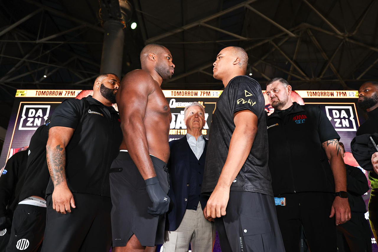 Daniel Dubois and Fabio Wardley are ready for their rematch on Saturday in London. Can it live up to their FOTY original in May? Photo: Queensberry Promotions