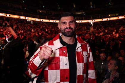 Fans are still talking about Filip Hrgovic, who got plenty of attention Saturday at the O2 Arena in London, and he didn't even have to throw a punch. Photo: Queensberry Promotions