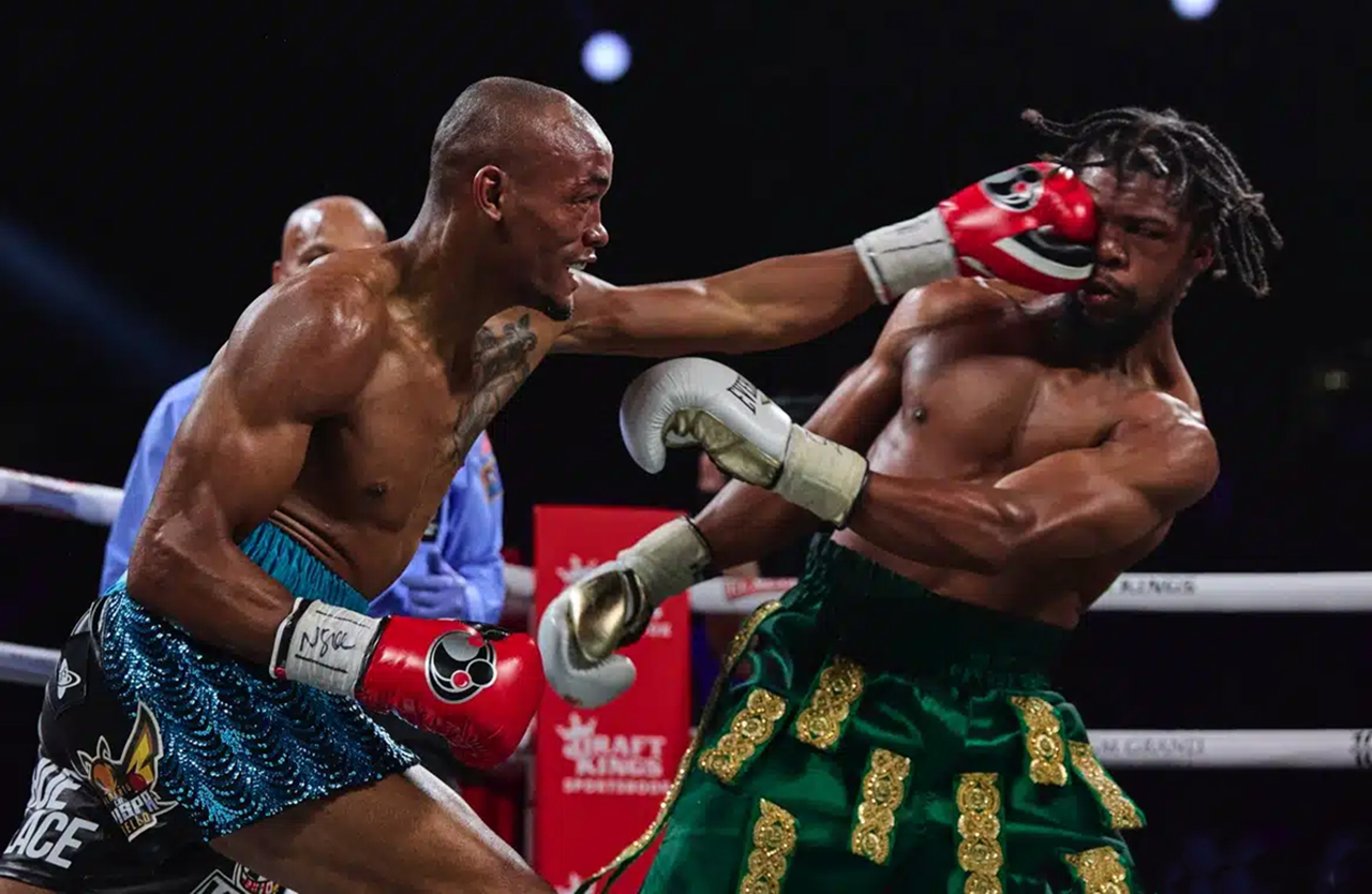 Alberto Puello handed Gary Antuanne Russell his only loss. Can he do the same to Dalton Smith on Saturday? Photo: Esther Lin, Premier Boxing Champions