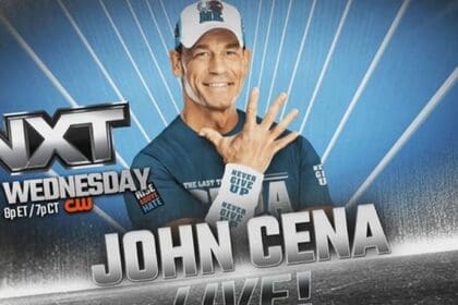 John Cena coming to WWE NXT graphic.