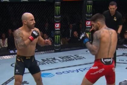 Ilia Topuria Alexander Volkanovski at UFC 298