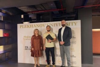 Islam Makhachev at Plekhanov University