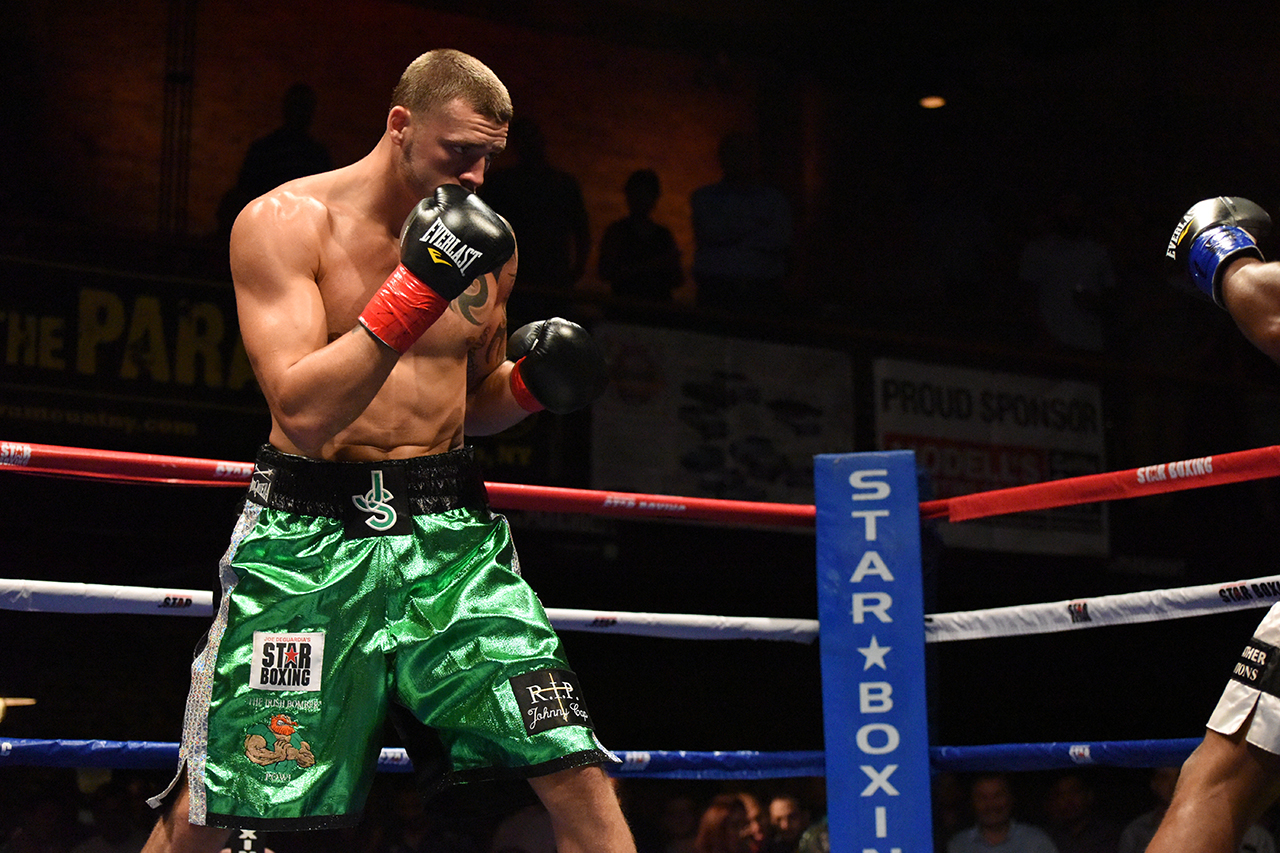 Former light heavyweight champion Joe Smith Jr. is now competing at cruisereweight and is a proud alumni of The Paramount. Photo: NIck Sideris Photography/@BoxPicsNS