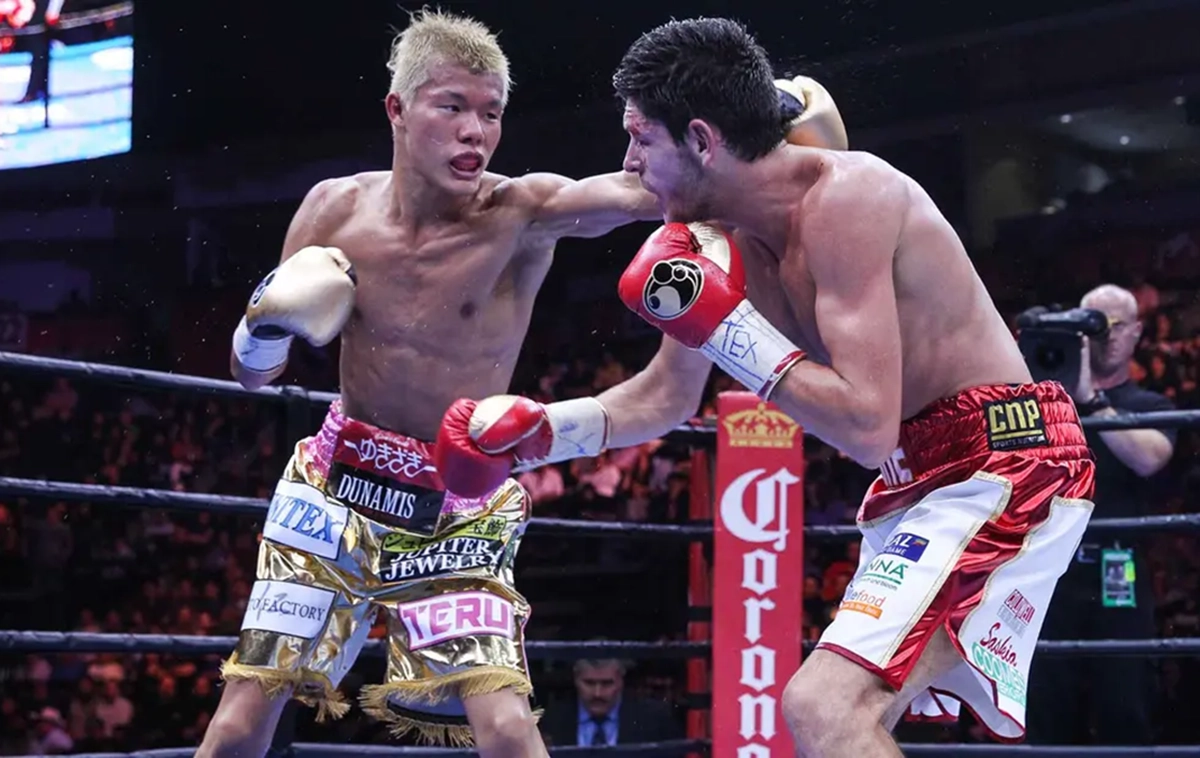 Now age 35, Tomoki Kameda vows he will earn a featherweight world title before he retires. Photo: Lucas Noonan, Premier Boxing Champions