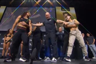 Natalia Silva Wang Cong UFC 332