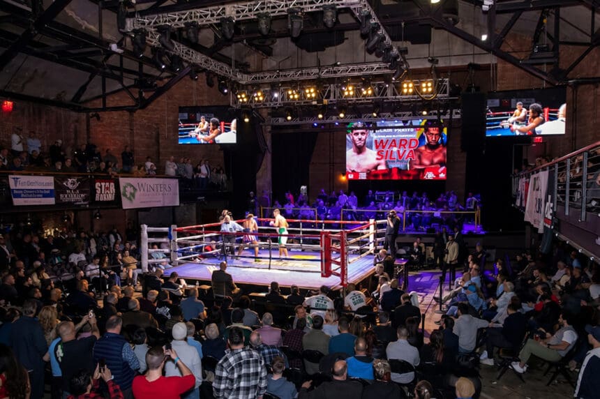 Joe DeGuardia's Star Boxing has hosted its Rockin' Fights series at The Paramount Theater in Huntington, New York for two generations of boxing talent. Photo: NIck Sideris Photography/@BoxPicsNS