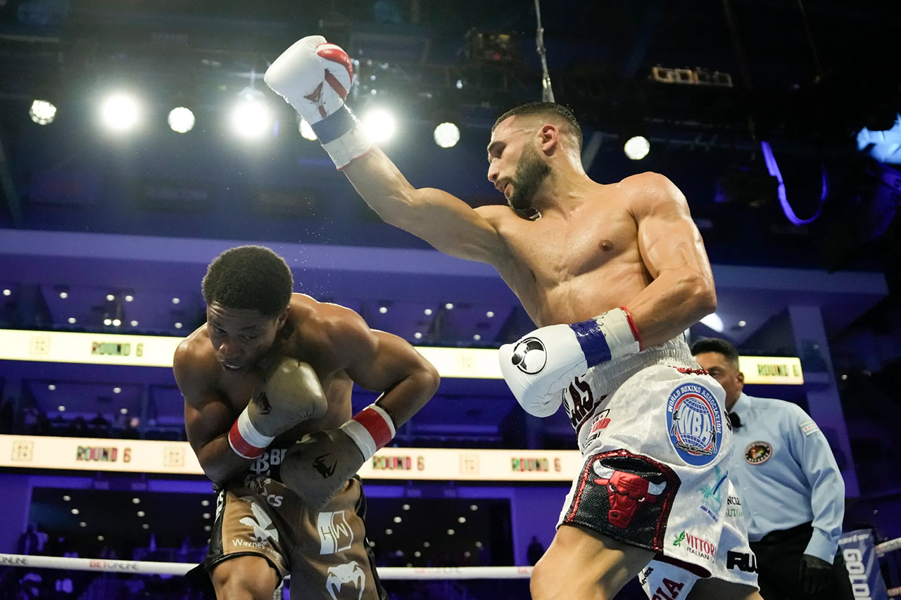 Lucas Bahdi felt the fight was closer than the scorecards. Photo: Cris Esqueda, Golden Boy Boxing