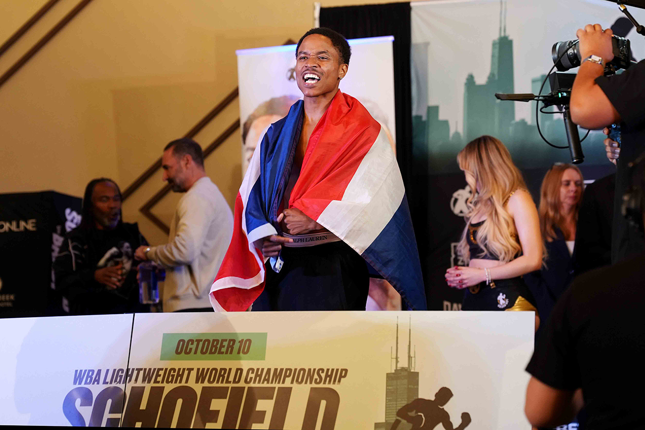 Floyd Schofield has been out of the ring 16 months - did it affect his ability to make weight? Photo: Golden Boy Boxing