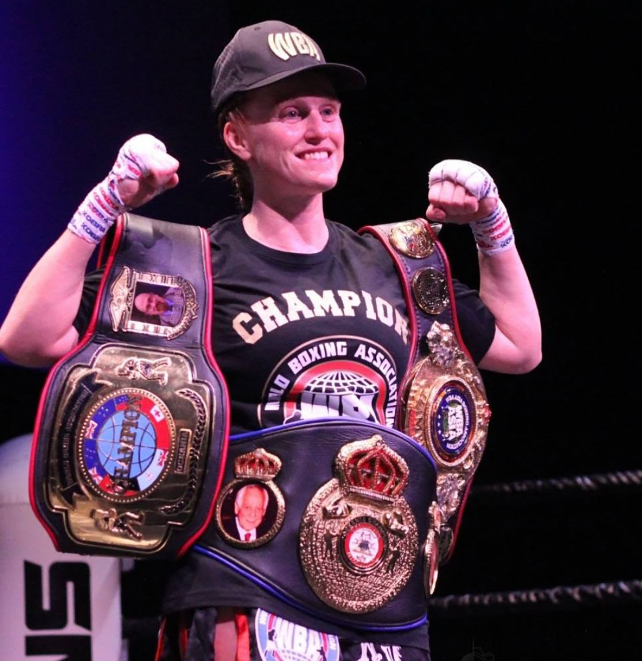 Skye Falzon will step into the ring with Amanda Serrano and become part of women's boxing history. Photo: WBA