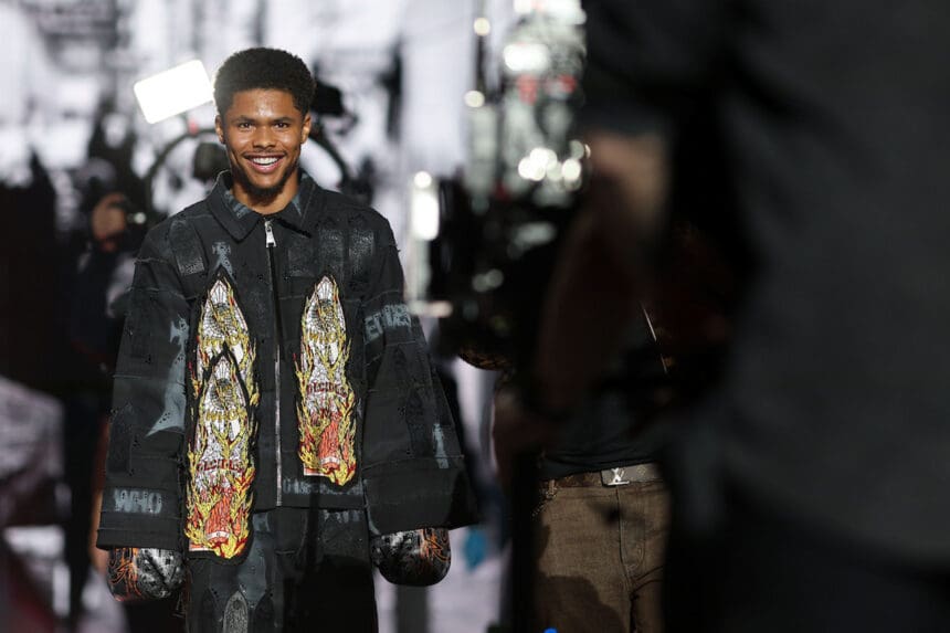 The last time Shakur Stevenson made a ringwalk was on January 31, 2026. Photo: Cris Esqueda, Matchroom Boxing