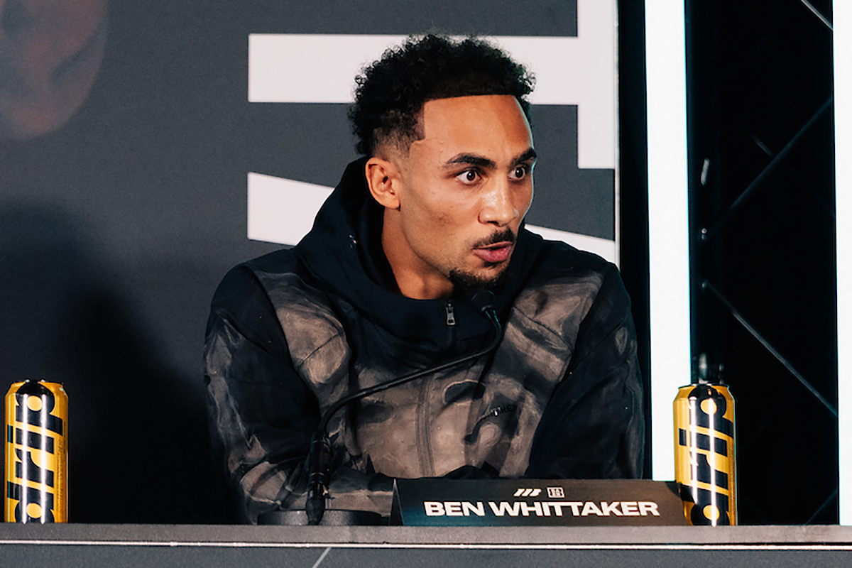 Ben Whittaker is a polarizing personality, but his boxing talent is undeniable. Photo: Zacharias Delgado Matchroom Boxing