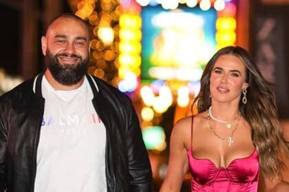 Rusev and CJ Perry (Lana)