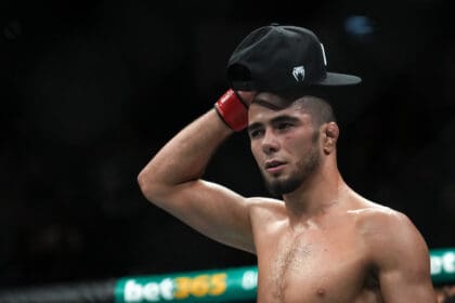 Muhammad Mokaev during the UFC Fight Night event at the O2, London, England on the 23 July 2022. PUBLICATIONxNOTxINxUK Copyright: xAndyxRowlandx PMI-5053-0014