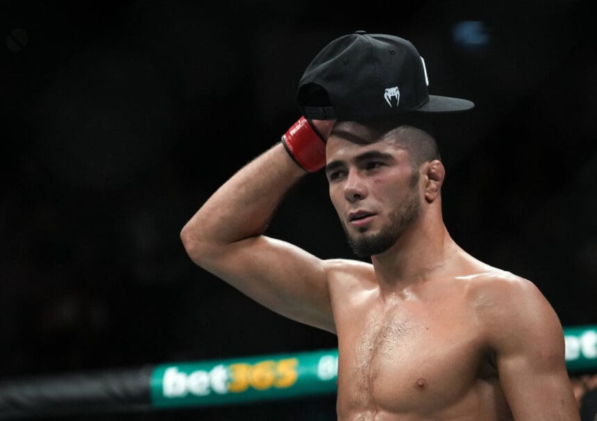 Muhammad Mokaev during the UFC Fight Night event at the O2, London, England on the 23 July 2022. PUBLICATIONxNOTxINxUK Copyright: xAndyxRowlandx PMI-5053-0014