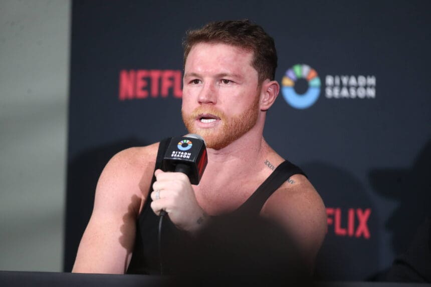 September 13 2025,Las Vegas,Nevadas,Nevada,Canelo,Saul Alvarez,Knospe,Bud,Terence Crawford,Post Fight press conference, PK, Pressekonferenz Las Vegas Nevada USA Copyright: xTomxHoganx-xHoganphotos.comx916x947x8354xtomhoganphotos@gmail.comx CaneloCrawforfFightNight_Hoganphotos1691