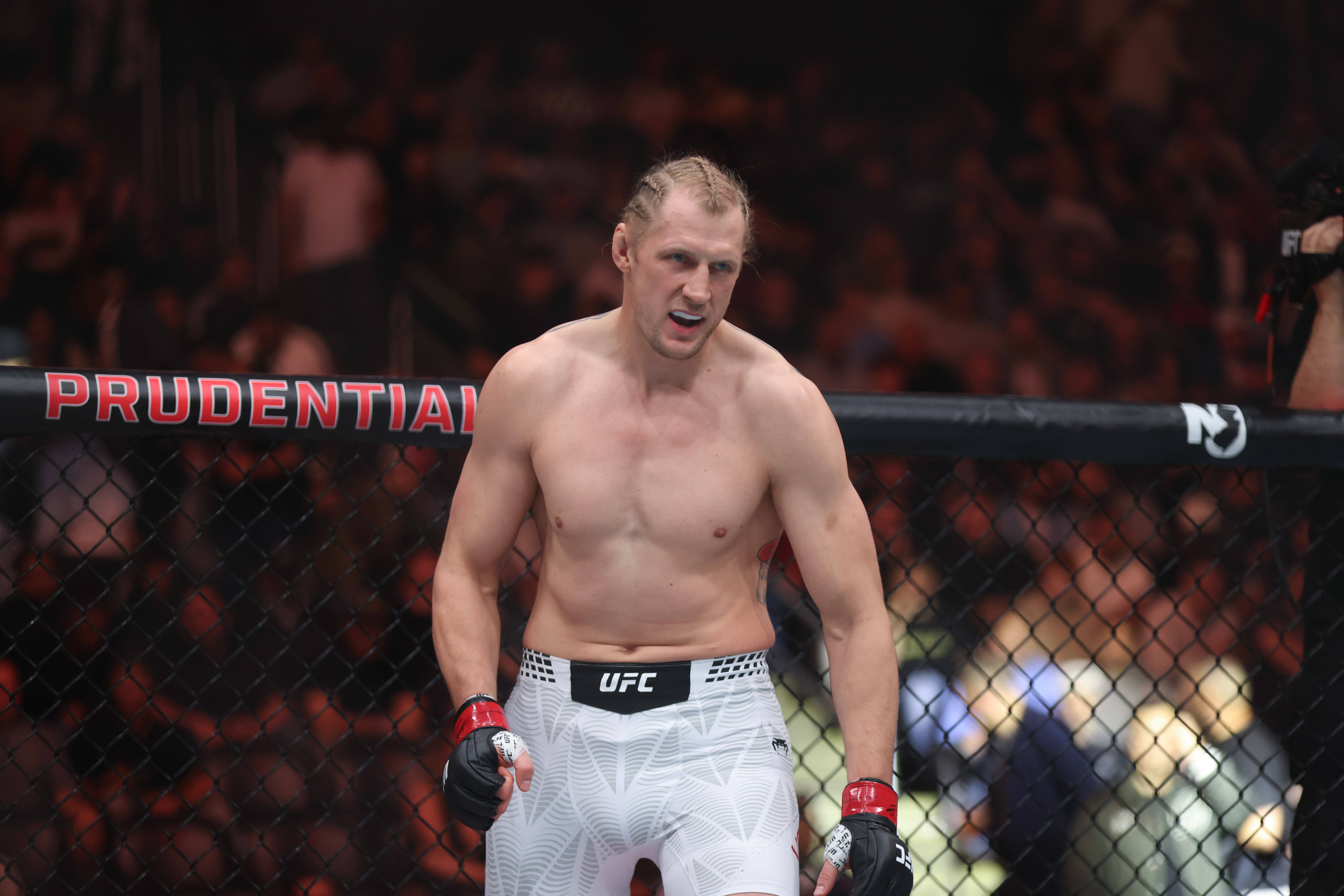 May 9, 2026, Newark, Nj, US: Newark, New Jersey - May 9: Alexander Volkov during his fight against Waldo Cortes Acosta in Heavyweight bout at UFC 328 at Prudential Center on May 9, 2026 in Newark, NJ. Newark US - ZUMAr187 20260509_zsp_r187_107 Copyright: xJustinxRenfroex